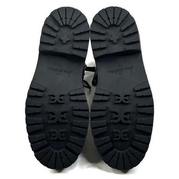 Sam Edelman Aleia Womens Black Leather Lace-Up Combat Boots Size 7M New $200 - Picture 12 of 12